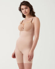Spanx Shaping Bodysuit Thinstincts® Open-Bust Nude