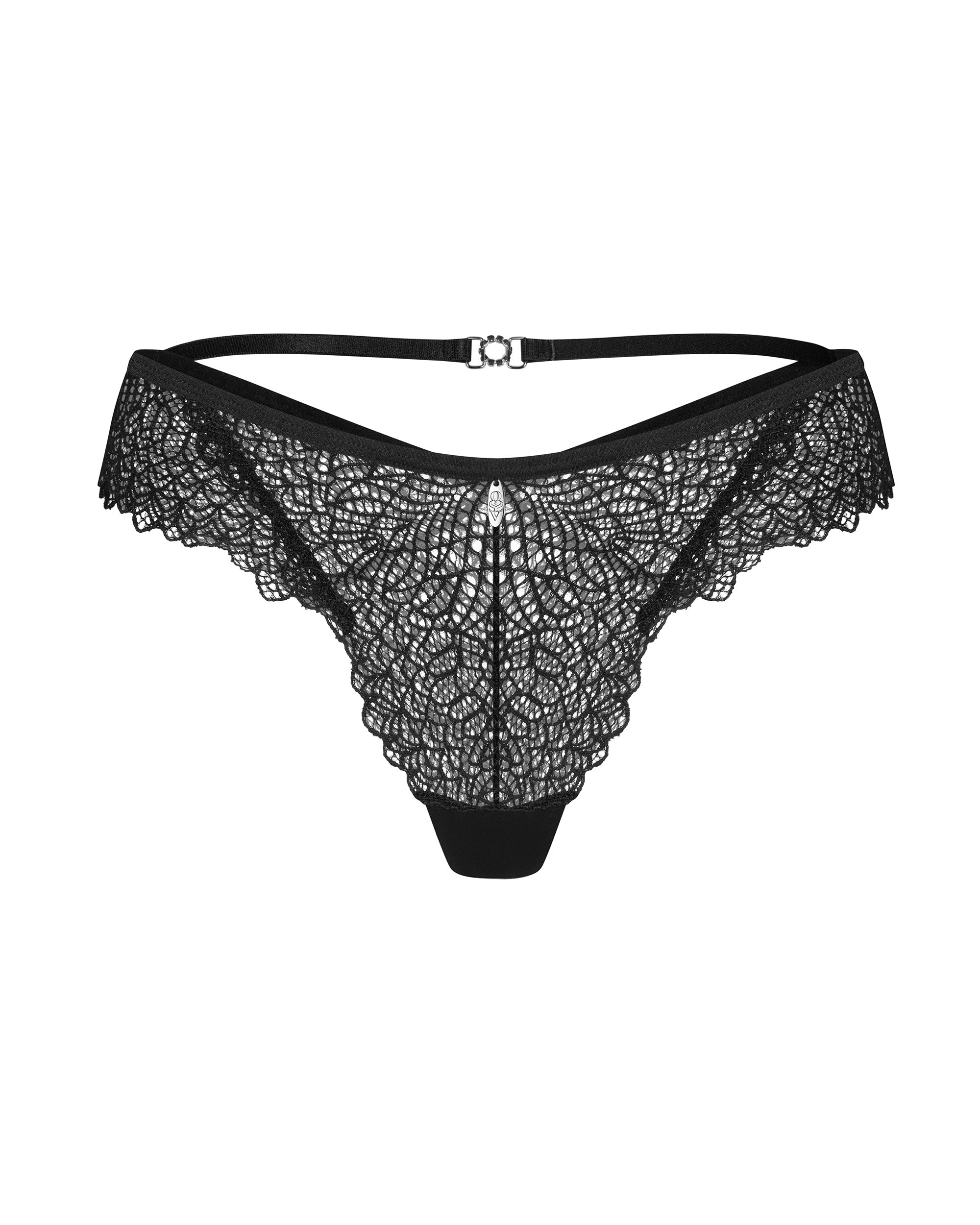 Obsessive nėriniuotos kelnaitės "Iliosa Black"