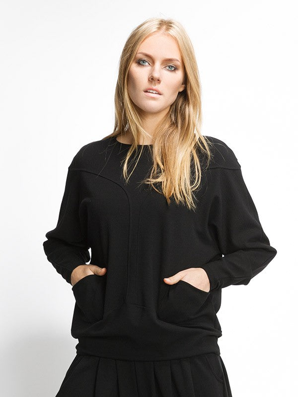 Lega Viscose Blouse Queens Black