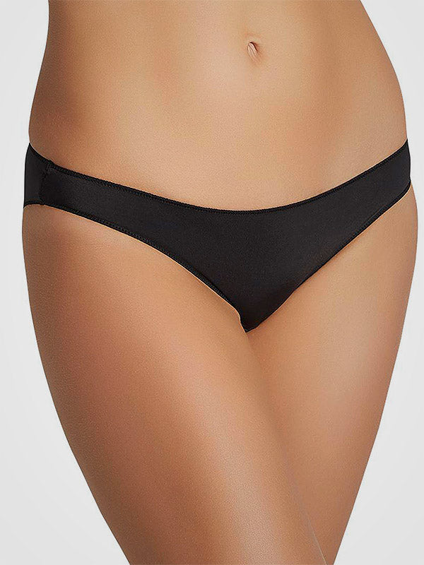 Ysabel Mora Cotton Brazilian Panty Dionna Black