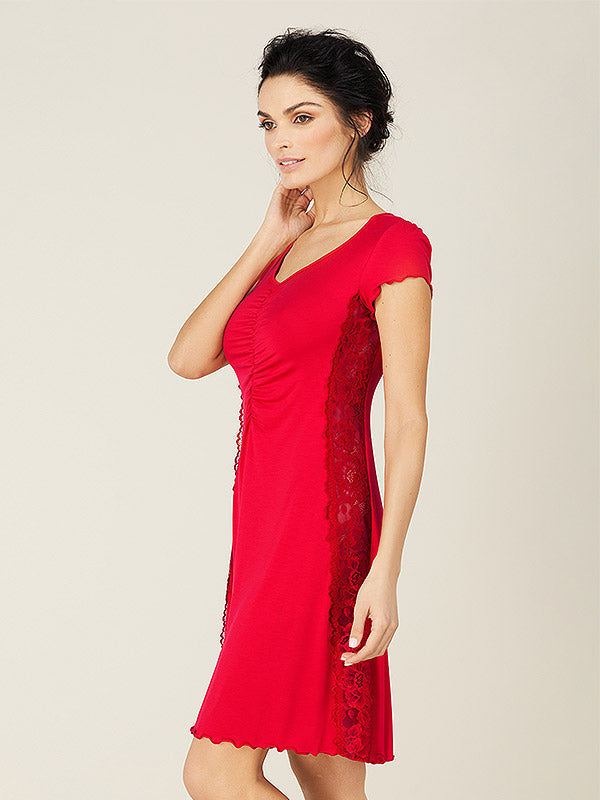 Lega viskoziniai naktiniai "Verona Red"