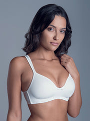 Lisca formuota bevielė minkšta liemenėlė "Victoria White"