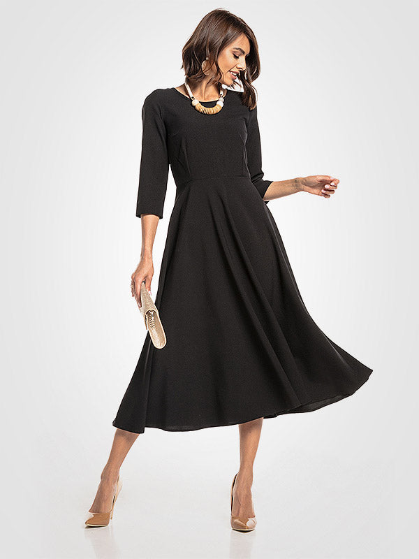 Tessita Midi Dress Doreen Black