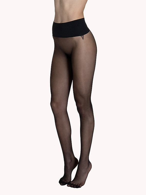 Lisca Seamless Matte Tights Invisible 15 Den Black