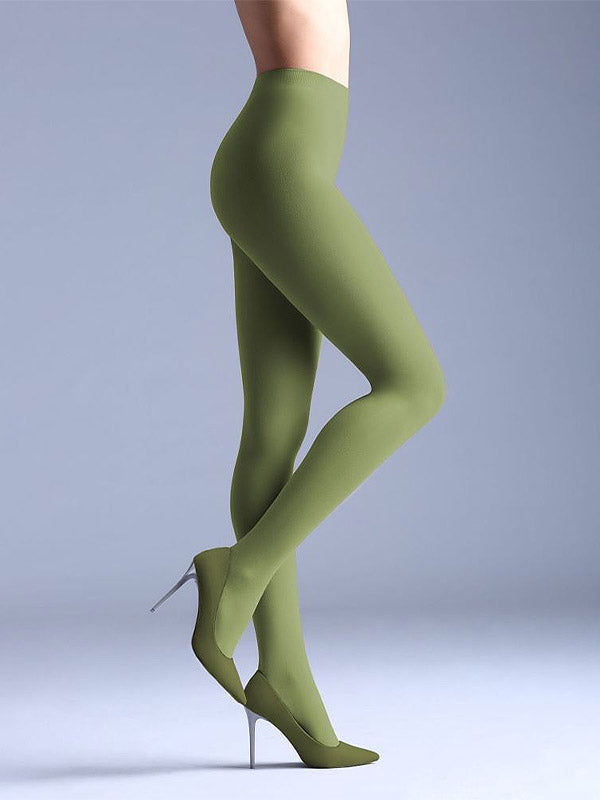 Giulia neperregimos 3D mikrofibros matinės pėdkelnės "Samba 40 Den Olive"