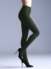 Giulia neperregimos 3D mikrofibros matinės pėdkelnės "Samba 40 Den Deep Green"