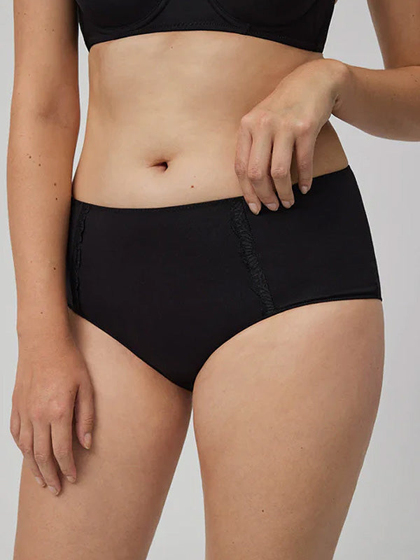 Ysabel Mora Anti-allergic Cotton Panty Tinna Midi Black