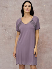 Lega viskoziniai naktiniai "Nicole Light Violet"