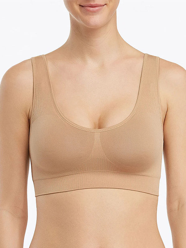 Spanx Non-wired Reversible Bralette Reversible Comfort Skin - Black
