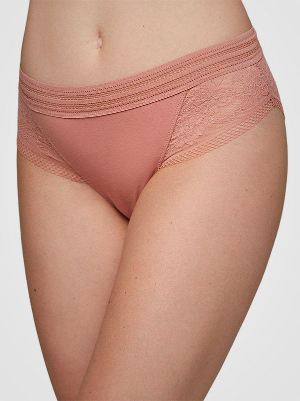 Ysabel Mora kelnaitės su nėriniais "Haley Midi Coral"