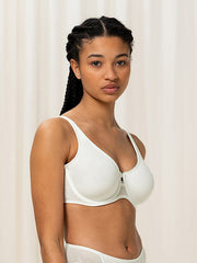 Triumph krūtinę mažinanti liemenėlė su lankeliais "Wild Rose Sensation W01 White"