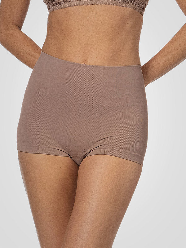Spanx Corrective High-waisted Shorts Made of Recycled Nylon Ecocare Caffe