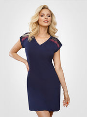 Donna viskoziniai naktiniai "T!ssi 104 Dark Blue"