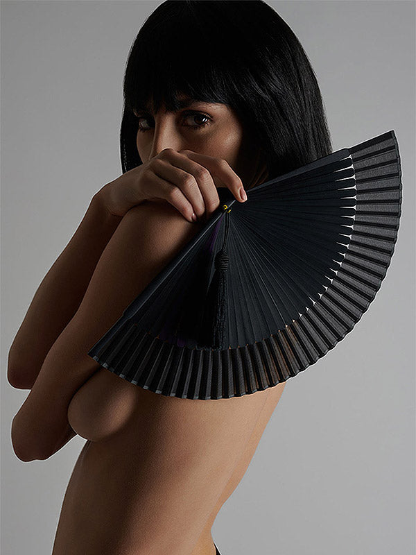 Maison Close vėduoklė "L'Exaltant Fan Black"