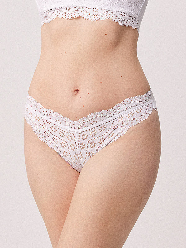 Ysabel Mora Tanga Panty Valdirene White