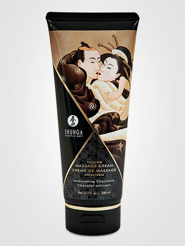 Shunga masažo kremas "Pleasure Intoxicating Chocolate"