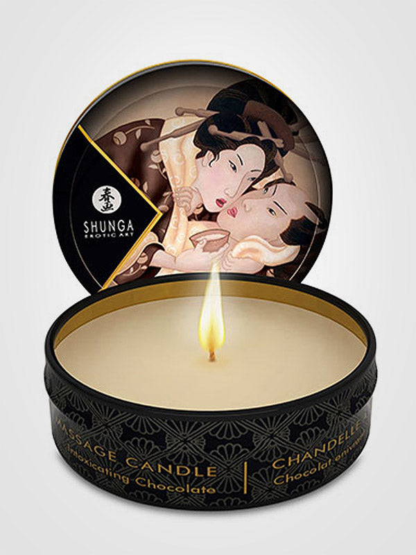Shunga masažo žvakė "Vela 30ml Intoxicating Chocolate"