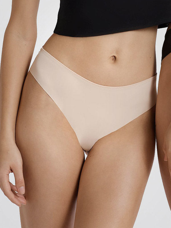 Esotiq Panties With Lace 2-pack Pia Nude - Dusty Violet