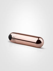 Rosy Gold intymių zonų masažuoklis "New Bullet Rose Gold"