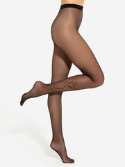 Gatta pėdkelnės su tatuiruote "Art Tattoo 07 20 Den Black"