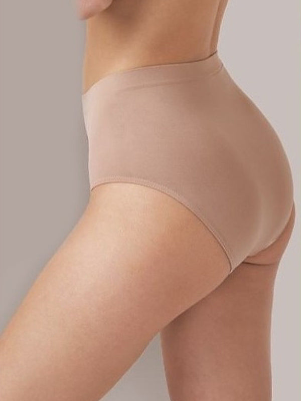 Gatta Seamless High-waisted Briefs Bikini Maxi Nude