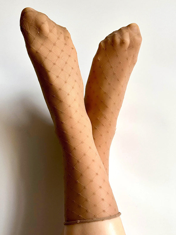 Veneziana raštuotos kojinaitės "Sofia Nude"
