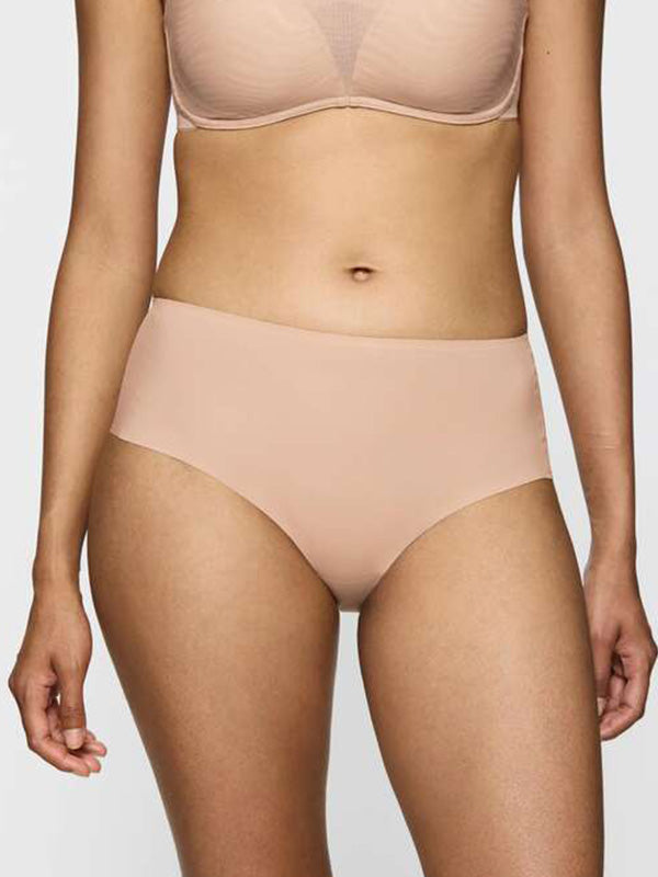 Triumph Seamless High-waisted Briefs Smart Invisible Maxi Nude