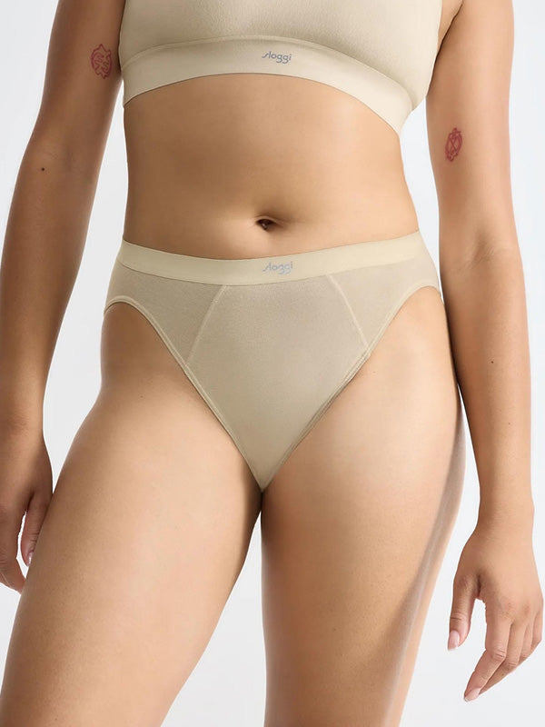 Sloggi organinės medvilnės kelnaitės "Ever Ease Nude"