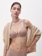 Triumph liemenėlė su lankeliais "Body Make Up Illusion WP EX Dark Pink"