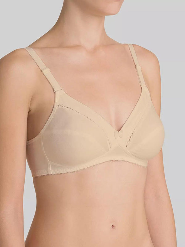 Triumph Non-wired Cotton Bra Cotton Classic Stretch N Nude