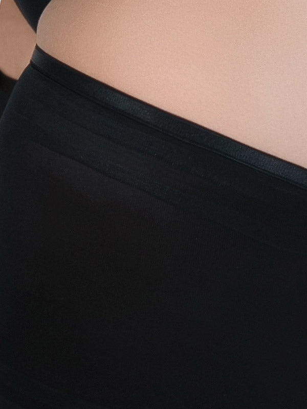 Julimex šlaunų juostos su silikoninėmis juostelėmis "Comfort Thigh Bands Black"