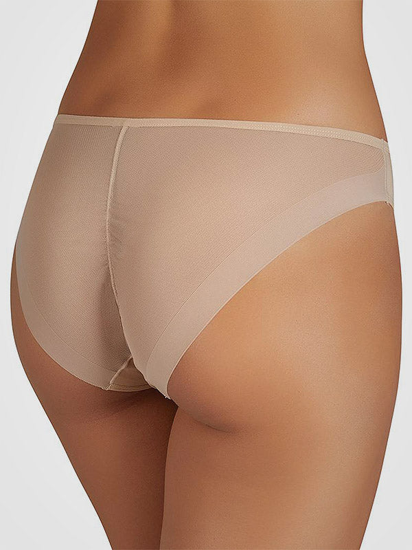 Ysabel Mora mikrofibros kelnaitės su stringų efektu "Simma Mini Nude"
