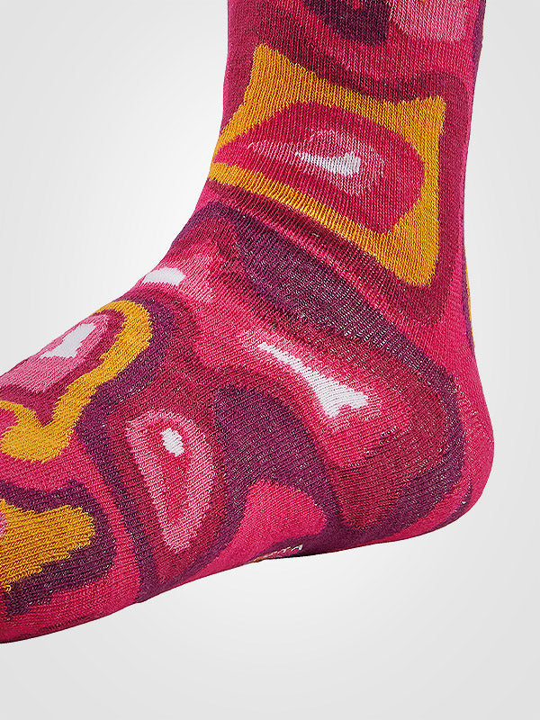 Ysabel Mora spalvotos medvilninės kojinės "Dolly Multicolor"