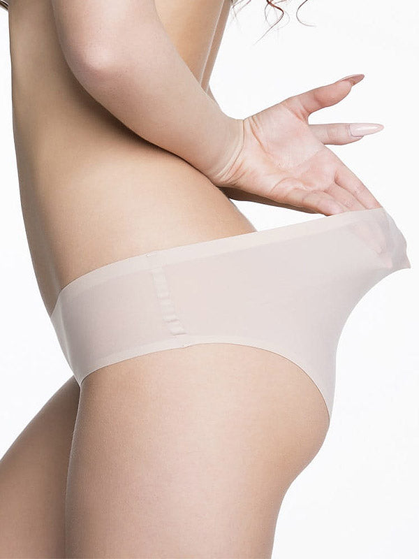 Julimex lazeriu kirptos labai tamprios kelnaitės "Flexi-One Nude"