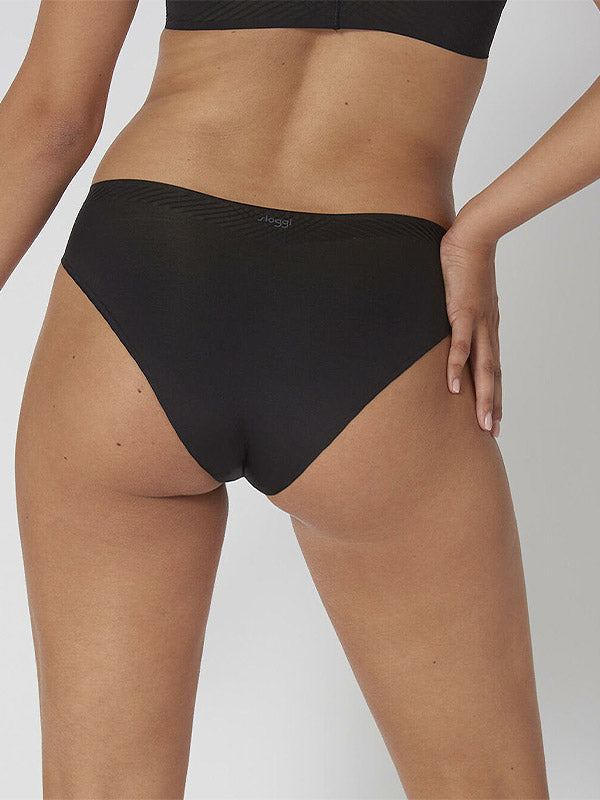 Sloggi lazeriu kirptos kelnaitės "Body Adapt High Leg Black"