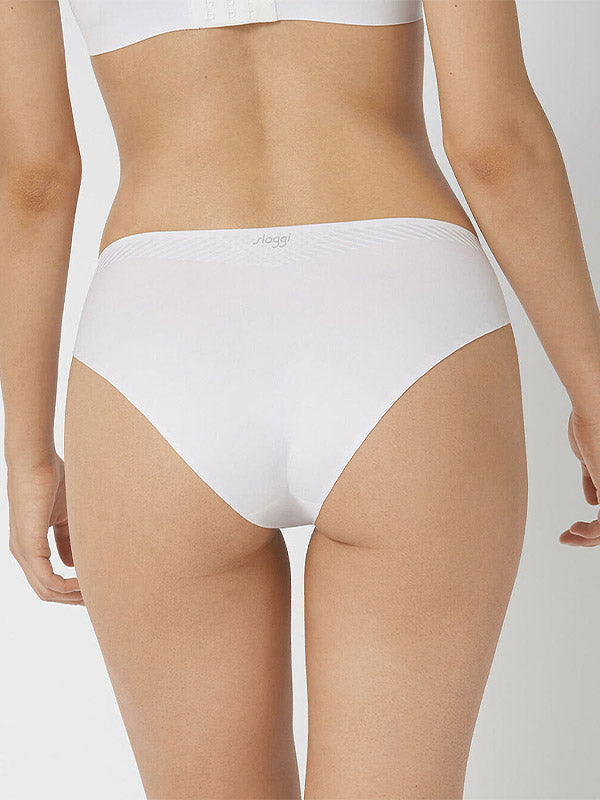 Sloggi lazeriu kirptos kelnaitės "Body Adapt High Leg White"