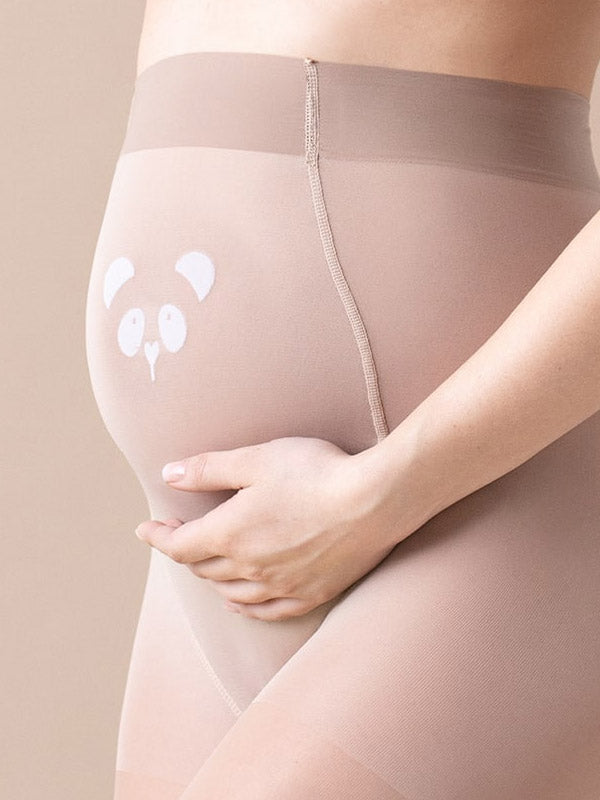 Fiore premium pėdkelnės besilaukiančioms "Mama Panda 20 Den Nude"