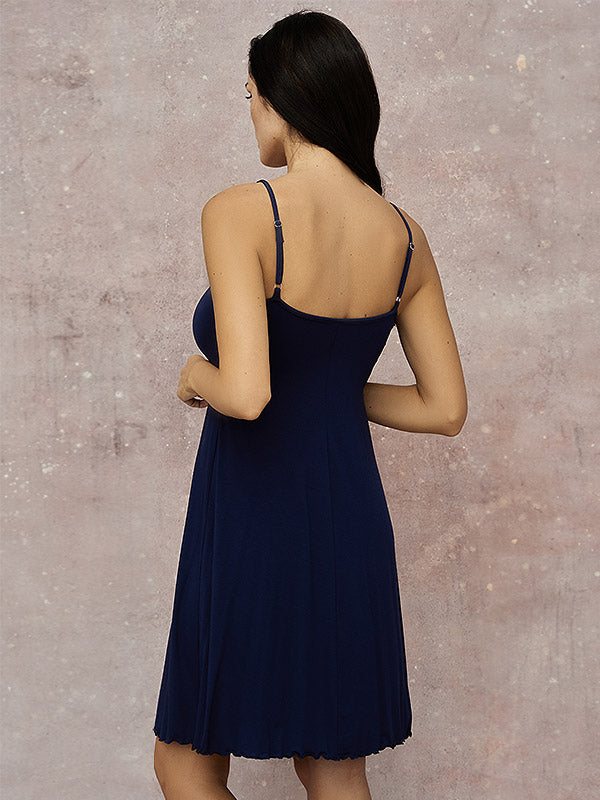 Lega viskoziniai naktiniai "Juliana Dark Blue"