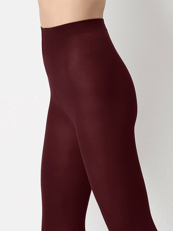 Oroblu nepermatomos matinės pėdkelnės "All Colors 50 Den Bordeaux"