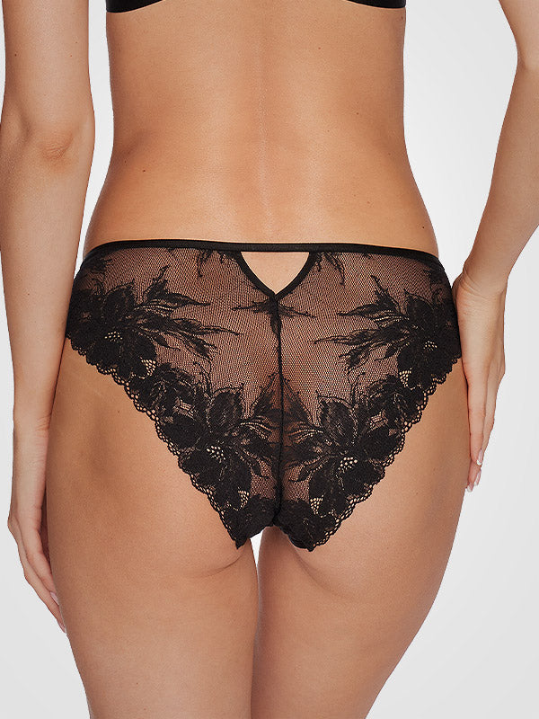 Esotiq nėriniuotos kelnaitės "Trinny Black"