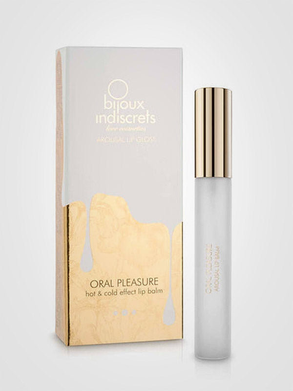 Bijoux Indiscrets stimuliuojantis lūpų blizgis "Oral Pleasure Cooling"