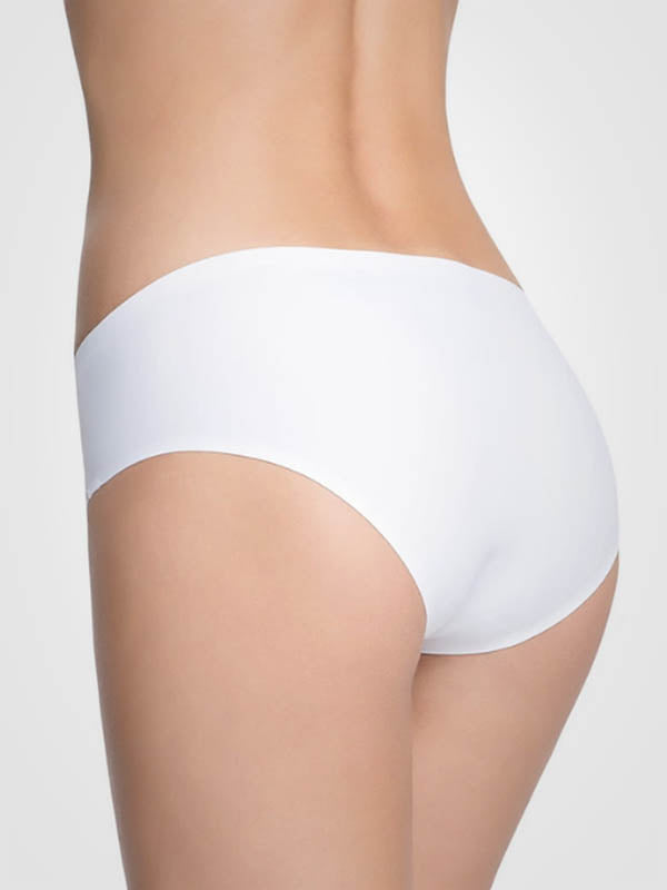 Julimex besiūlės klasikinės kelnaitės "Tummie White"