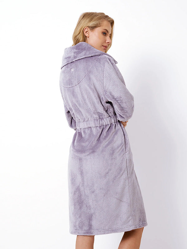 Aruelle chalatas su užtrauktuku "Adie Lilac"