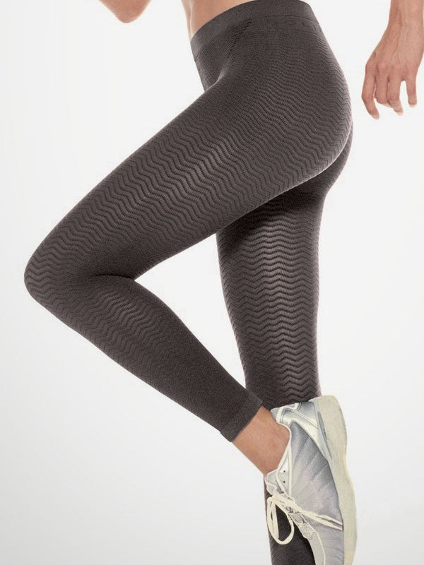 Solidea celiulitą mažinančios tamprės "Silver Long Black"