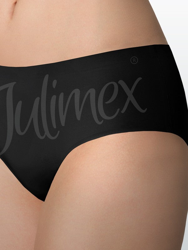 Julimex lazeriu kirptos kelnaitės "Sindy Black"