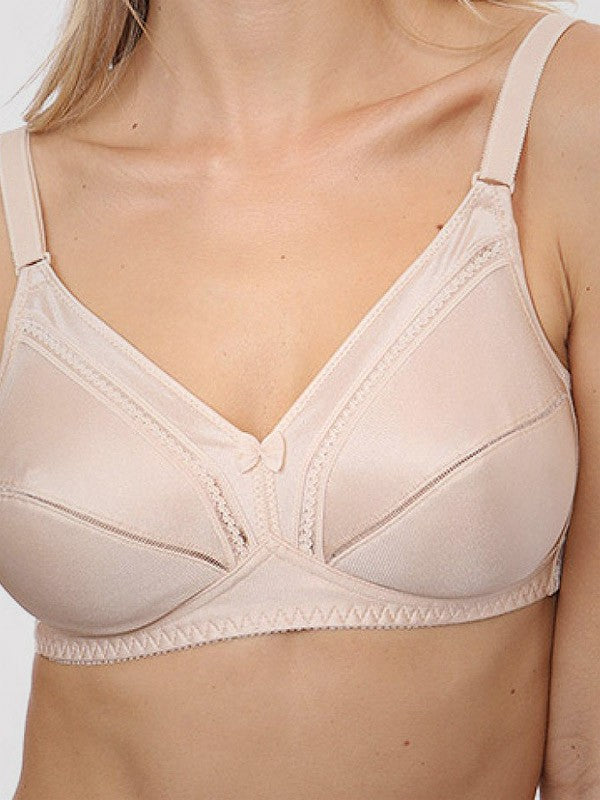 Triumph minkšta bevielė liemenėlė "Claudette 200 Stretch N X Nude"