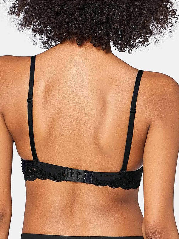 Triumph push up liemenėlė "Lovely Micro WHUM Black"