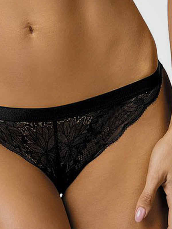 Gorteks nėriniuotos kelnaitės "Desire Black"