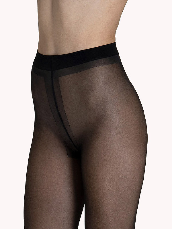 Lisca matinės pėdkelnės "Selection 20 Den Black"