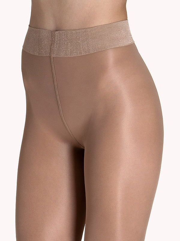 Lisca pusiau blizgios mikrofibros pėdkelnės "Selection 40 Den Light Nude"